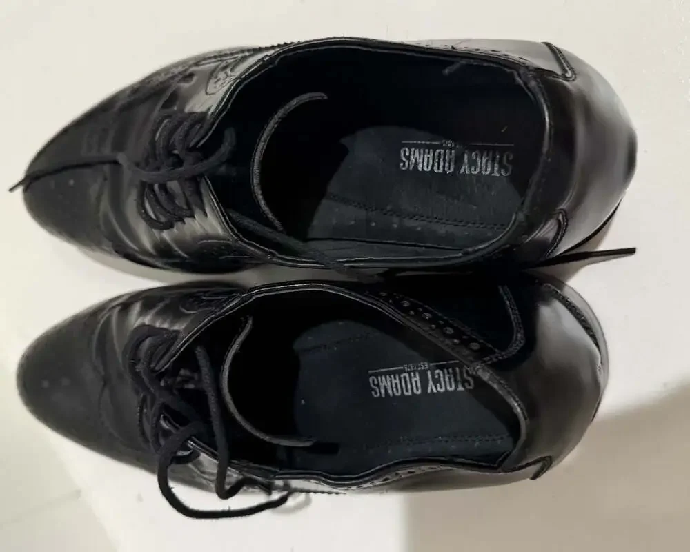 Stacy Adams Black Wingtip Dress Shoes